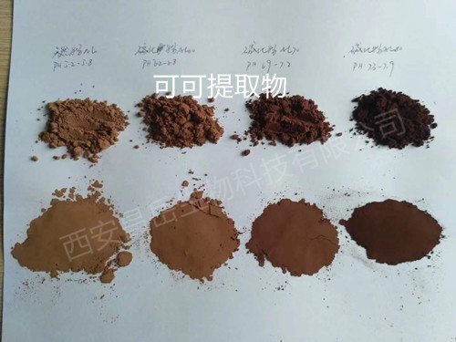 可可提取物、可可粉、可可堿